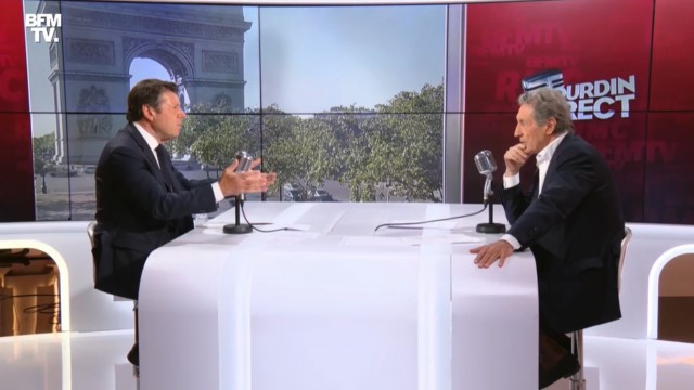 Mardi 1er juin : Christian Estrosi était l'invité de Jean Jacques Bourdin